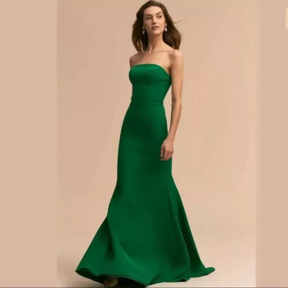 bhldn green dress